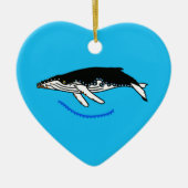Humpback WHALE - Ornament (Voorkant)