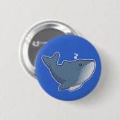 Humpback Whale Ronde Button 5,7 Cm (Voorkant /achterkant)