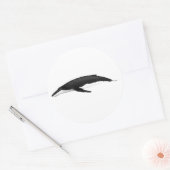 HUMPBACK WHALE RONDE STICKER (Envelop)