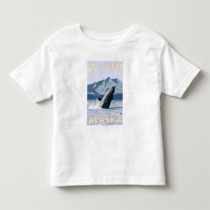 Humpback Whale - Skagway, Alaska Kinder Shirts