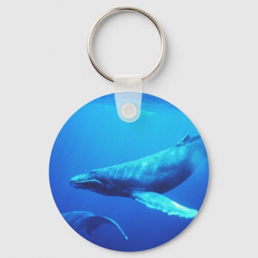 Humpback Whale Sleutelhanger (Voorkant)