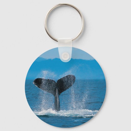 Humpback Whale Sleutelhanger (Voorkant)