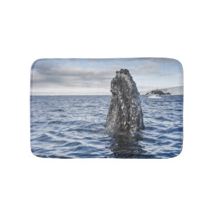Humpback Whale Spyhops Hope Bay, Antarctica Badmat