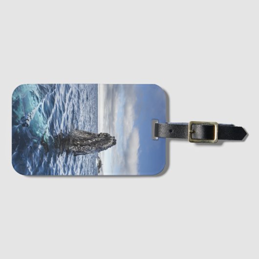 Humpback Whale Spyhops | Hope Bay, Antarctica Bagagelabel (Voorkant (horizontaal))