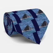 Humpback Whale Stropdas (Opgerold)