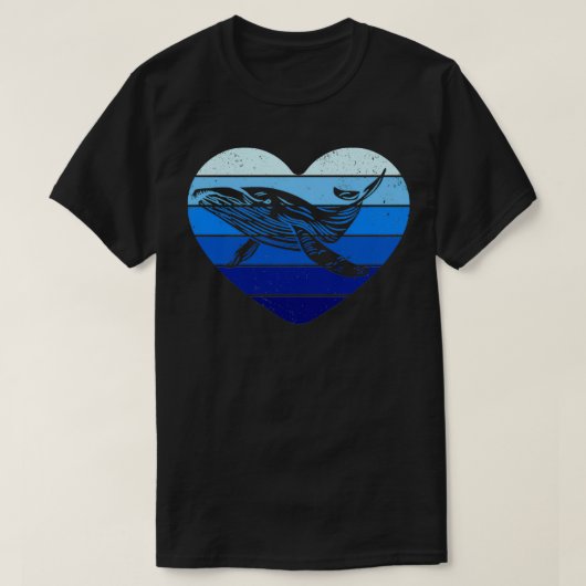 Humpback Whale T-shirt (Design voorkant)