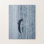 Humpback Whale Tail Alaska Foto Legpuzzel (Verticaal)