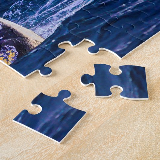 Humpback Whale Tail Fluke Jigzaag Puzzle Legpuzzel (Zijkant)