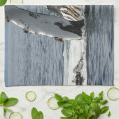 Humpback Whale Theedoek (Gevouwen)