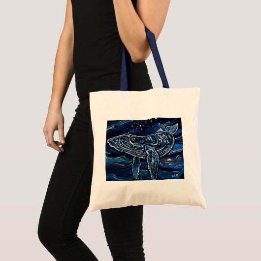 Humpback Whale Tote Bag (Voorkant (product))