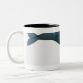 Humpback Whale Tweekleurige Koffiemok (Links)