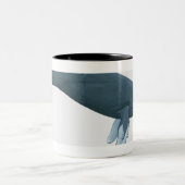 Humpback Whale Tweekleurige Koffiemok (Center)