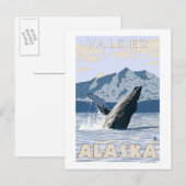 Humpback Whale - Valdez, Alaska Briefkaart (Voorkant / Achterkant)