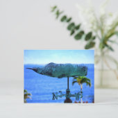 Humpback Whale Weather Vane Briefkaart (Staand voorkant)