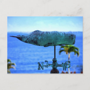 Humpback Whale Weather Vane Briefkaart