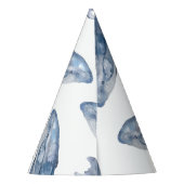 Humpback Whales in Waterverf Feesthoedjes (Achterkant)