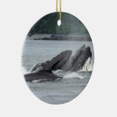 Humpback Whales Keramisch Ornament (Rechts)