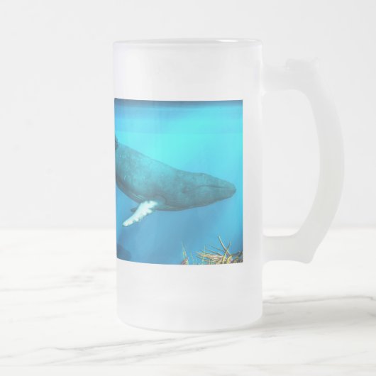 Humpback Whales Matglas Bierpul (Rechts)