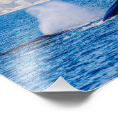 Humpback Whales Photo Print Foto Afdruk (Hoek)