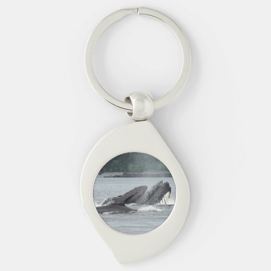 Humpback Whales Sleutelhanger (Voorkant)