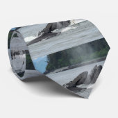 Humpback Whales Stropdas (Opgerold)