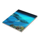 Humpback Whales Tegeltje (Zijkant)