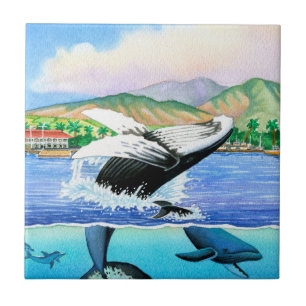 Humpback Whales Tegeltje