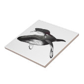 Humpback Whales Tegeltje (Zijkant)