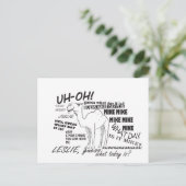 HUMPDAY briefkaart (Staand voorkant)