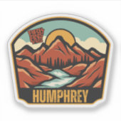 Humphrey, Arkansas Sticker (Voorkant)