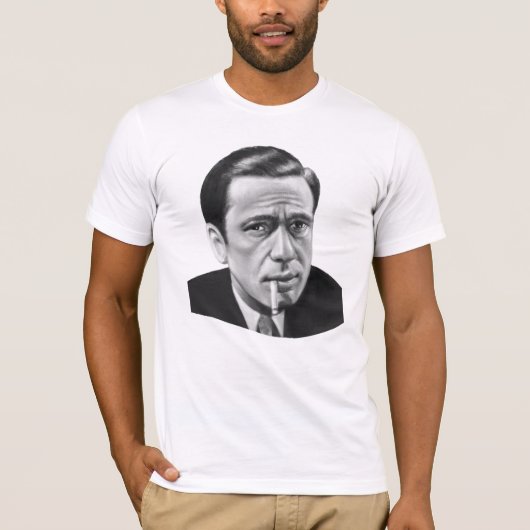 Humphrey Bogart T-shirt (Voorkant)