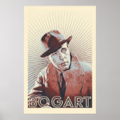 Humphrey Bogart Vector Kunstwerk Poster (Voorkant)