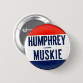 Humphrey for President - Button (Voorkant /achterkant)