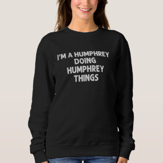 Humphrey Funny Familienaam Tree Birthday Reuni Trui
