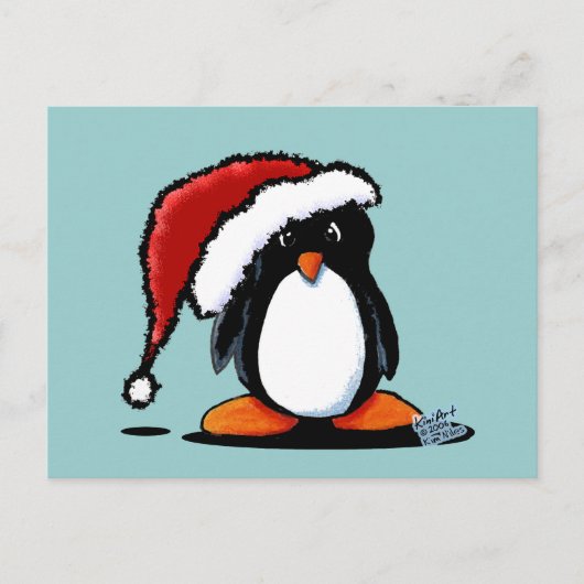 Humphrey Penguin Briefkaart (Voorkant)
