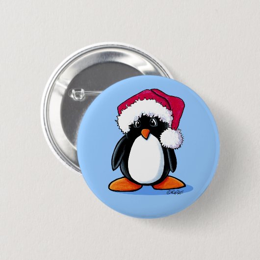 Humphrey Penguin Button (Voorkant /achterkant)
