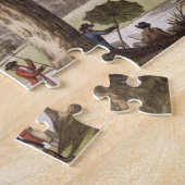 Humphrey Repton landt met Theodolite (colou) Legpuzzel (Zijkant)