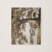 Humphrey Repton landt met Theodolite (colou) Legpuzzel (Verticaal)