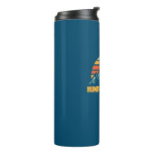 Humphreys Peak Arizona Retro Turquoise Thermosbeker (Gedraaid links)