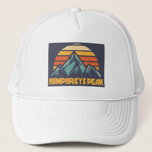 Humphreys Peak Arizona Retro Turquoise Trucker Pet