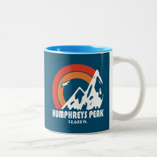 Humphreys Peak Arizona Sun Eagle Tweekleurige Koffiemok