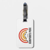 Humphreys Peak Bagagelabel (Achterkant verticaal)