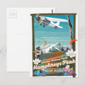 Humphreys Peak, Humphreys Peak, Flagstaff, Arizona Briefkaart (Voorkant / Achterkant)