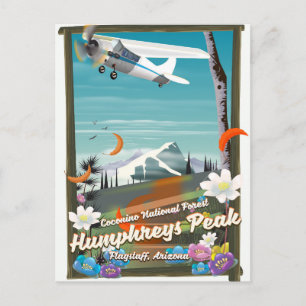 Humphreys Peak, Humphreys Peak, Flagstaff, Arizona Briefkaart