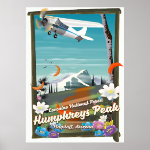 Humphreys Peak, Humphreys Peak, Flagstaff, Arizona Poster