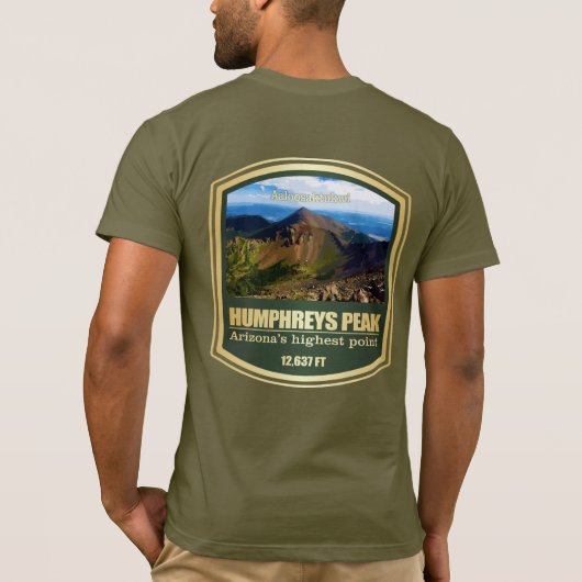 Humphreys Peak (PF) T-shirt (Achterkant)