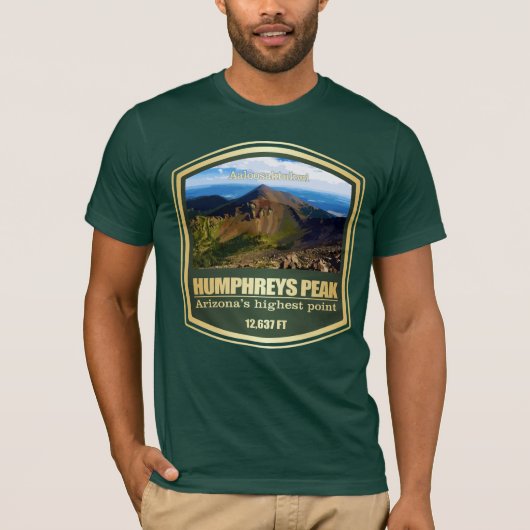 Humphreys Peak (PF) T-shirt (Voorkant)