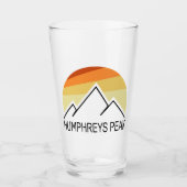 Humphreys Peak Retro Glas (Voorkant)