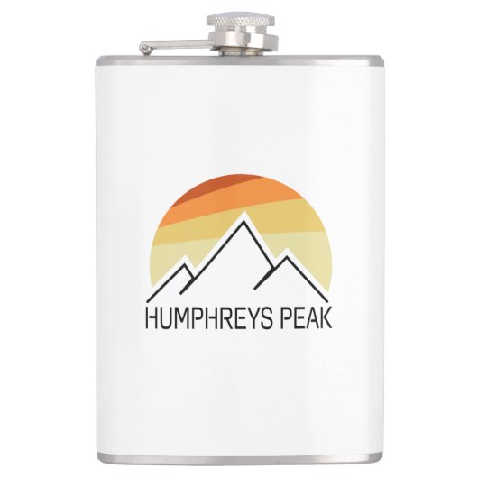 Humphreys Peak Retro Heupfles (Voorkant)