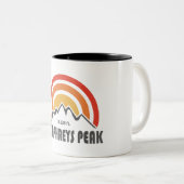 Humphreys Peak Tweekleurige Koffiemok (Voorkant rechts)